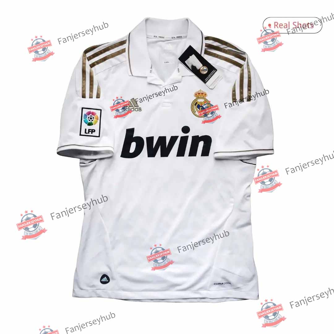 Maillot de football rétro domicile RONALDO #7 Les Merengues 2011/12