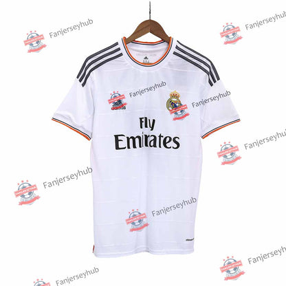 RONALDO #7 Los Blancos 2013/14 Home Retro Soccer Jersey