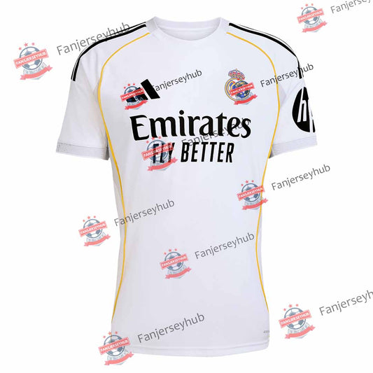 Los Blancos Home Soccer Jersey 2025/26 White