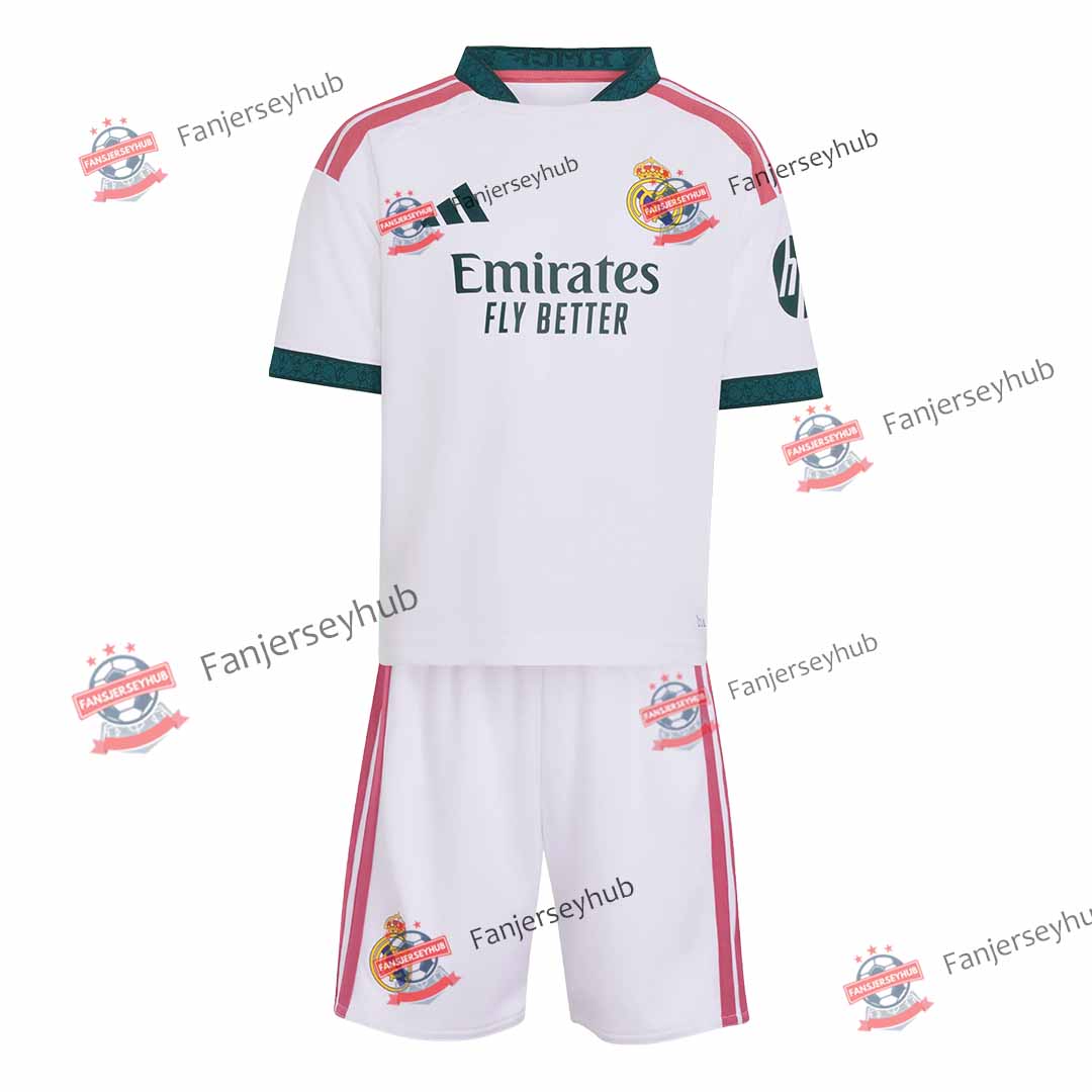 Equipación Local Los Blancos para Niños - Camiseta+Pantalones Cortos 2026/27