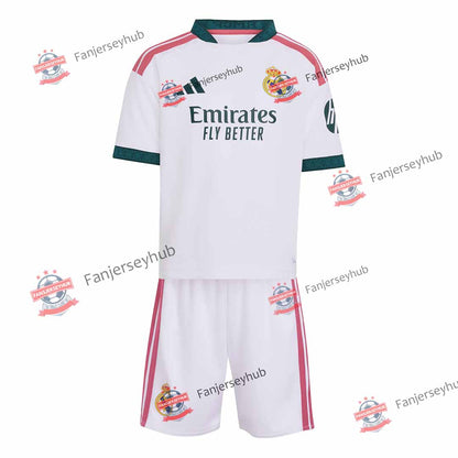 Equipación Local Los Blancos para Niños - Camiseta+Pantalones Cortos 2026/27