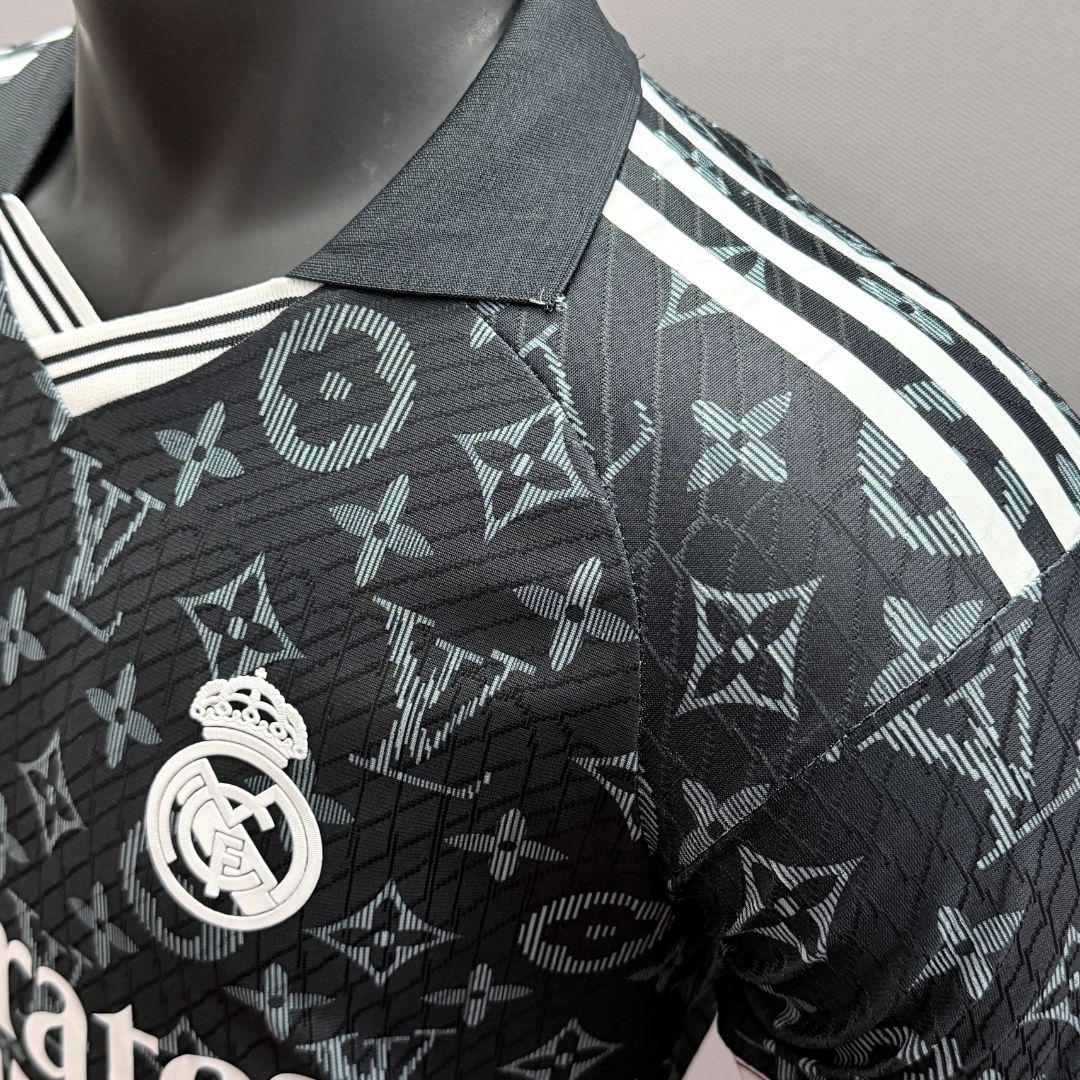 Real Madrid x LV Soccer Jersey 2026/27 Player Version Black