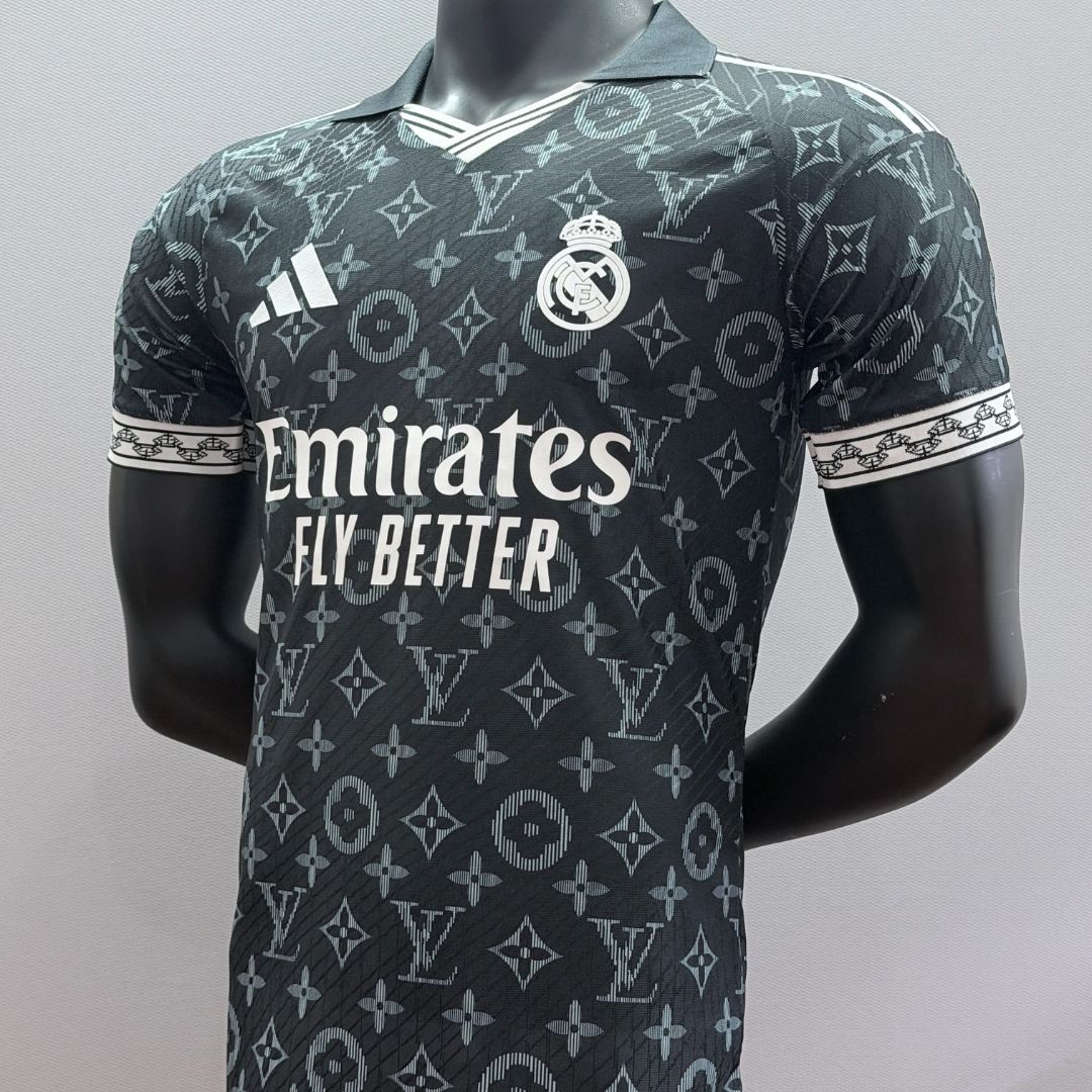 Real Madrid x LV Soccer Jersey 2026/27 Player Version Black