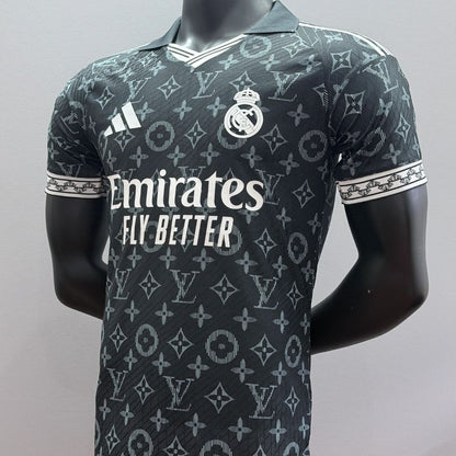 Real Madrid x LV Soccer Jersey 2026/27 Player Version Black