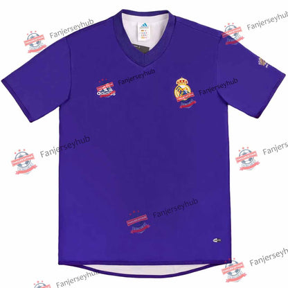 Maillot de football Ronaldo #11 Rétro 2002/03 Los Blancos Centenaire Troisième Maillot Extérieur
