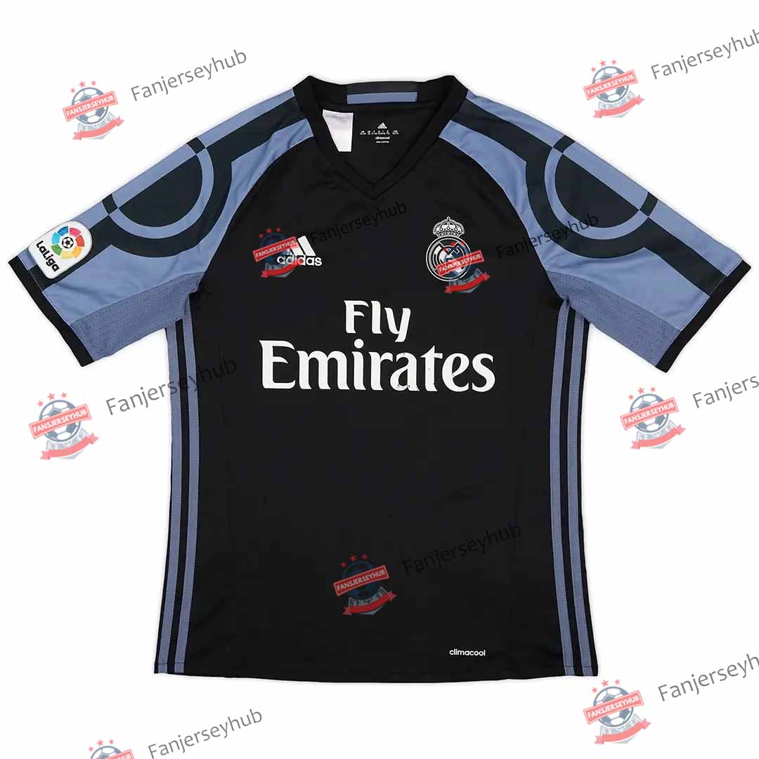 Ronaldo #7 Los Blancos 2016/17 Tercera Camiseta Retro de Visitante