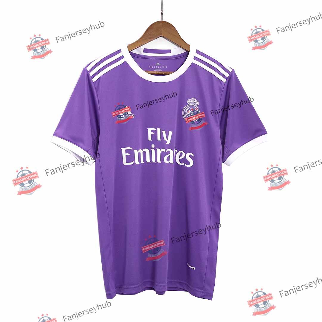 Camiseta Retro de Visitante 2016/17 del Real Madrid, Ronaldo #7