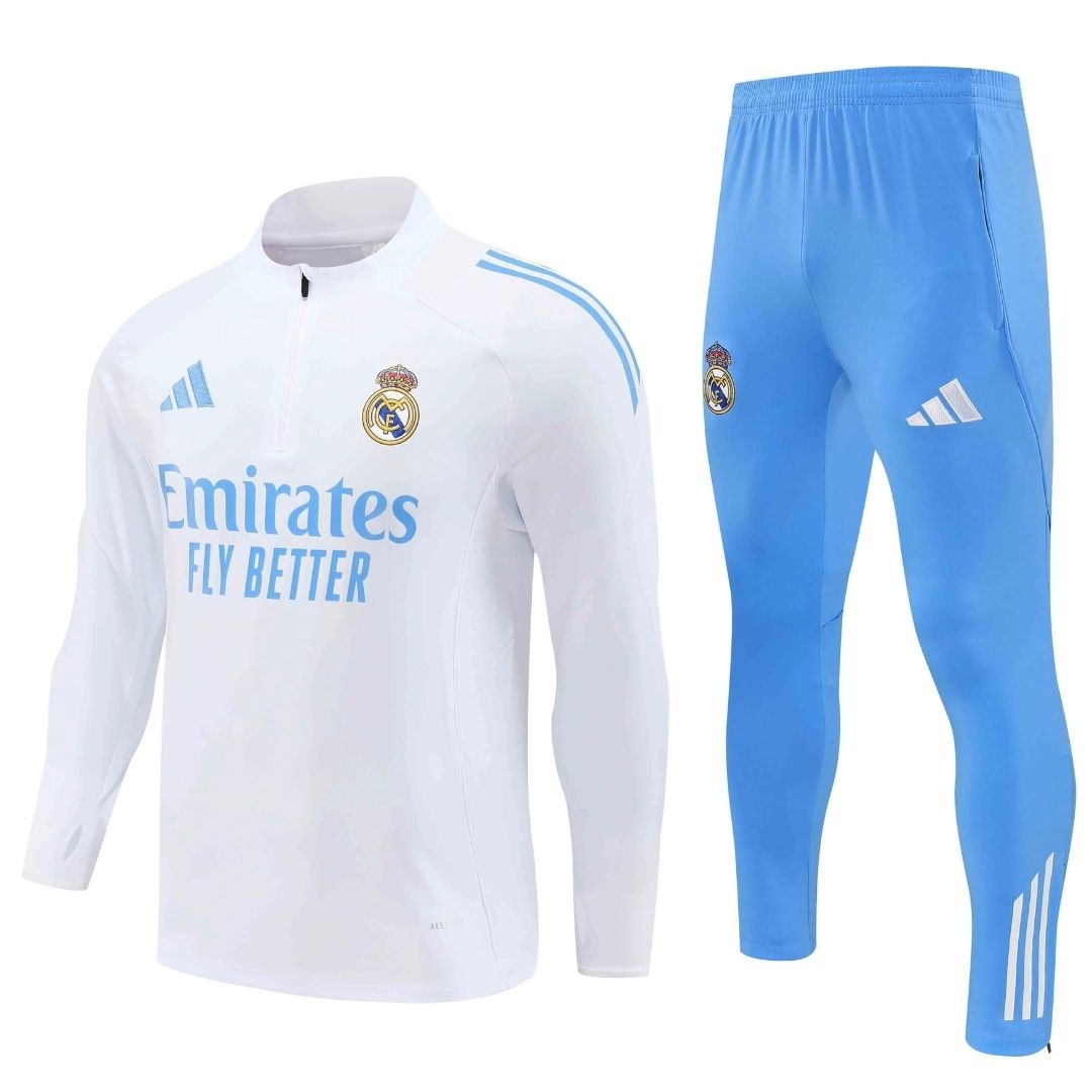 Survêtement Barcelone 1/4 Zip 2025/26 Noir
