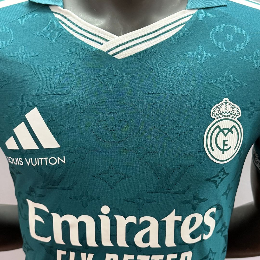 Real Madrid x LV Soccer Jersey 2026/27 Player Version Green