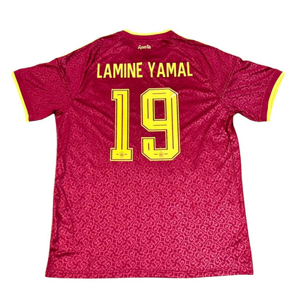 LAMINE YAMAL #19 Spain 2 Stars Special Player Version Jersey 2026 World Cup Red