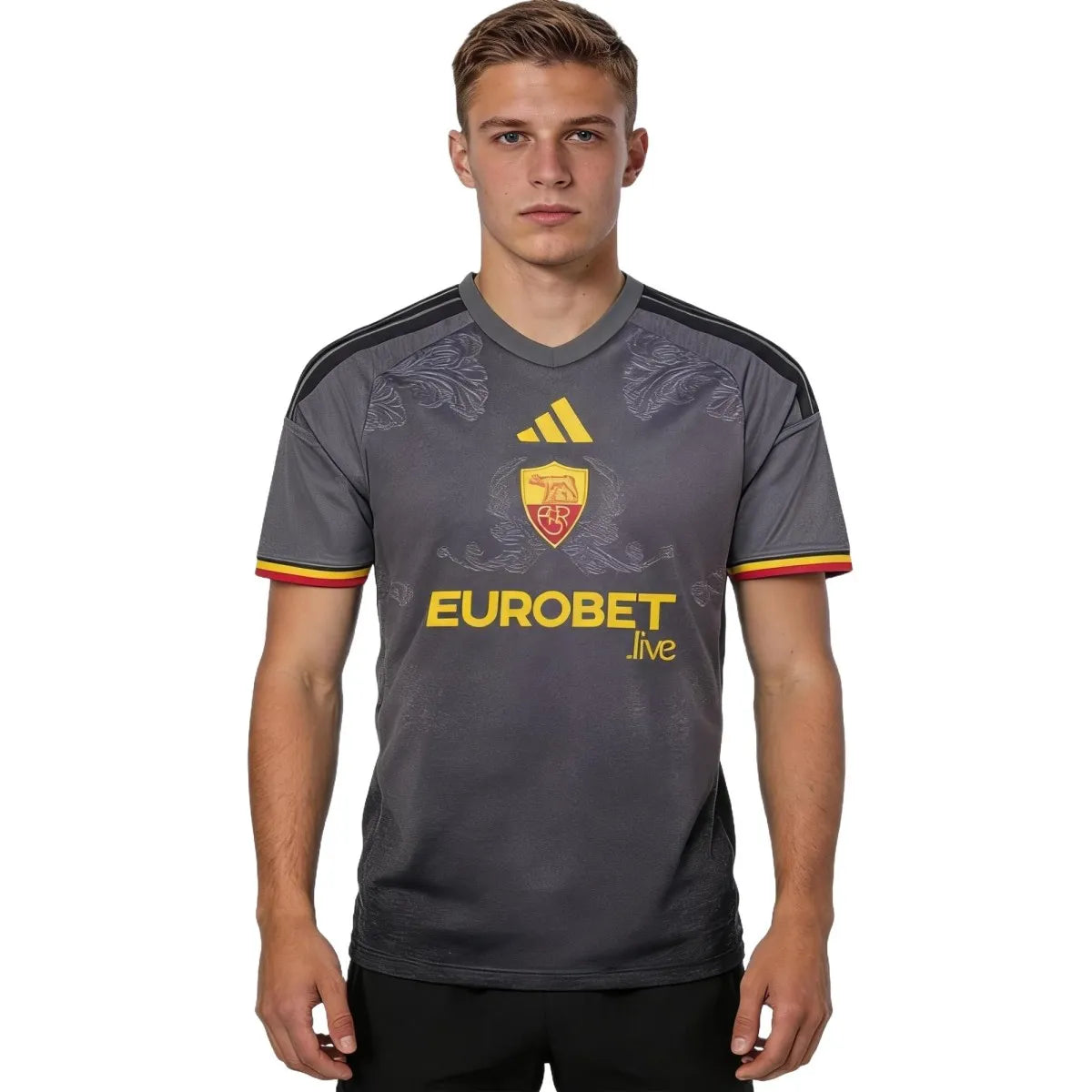 Maillot domicile de l'AS Roma 2025/26