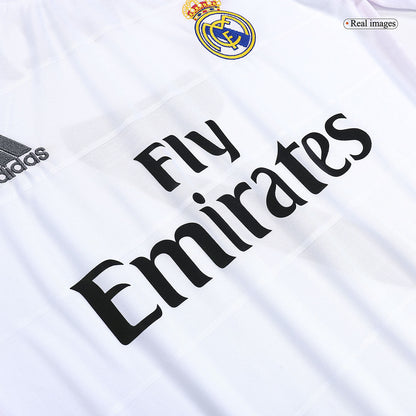 RONALDO #7 Los Blancos 2013/14 Home Retro Soccer Jersey