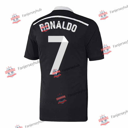 RONALDO #7 Los Blancos 2014/15 Tercera equipación retro de visitante