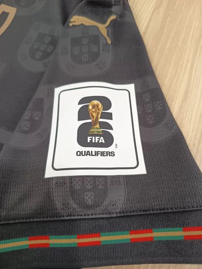 RONALDO #7 Portugal Special Edition Pantera Negra Jersey 2026 World Cup With Patch