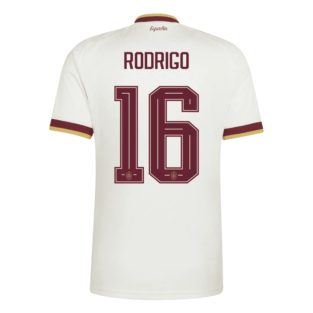 RODRIGO #16 Spain Away Winner Jersey 2026 World Cup