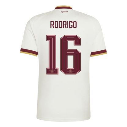 RODRIGO #16 Spain Away Player Version Winner Jersey 2026 World Cup