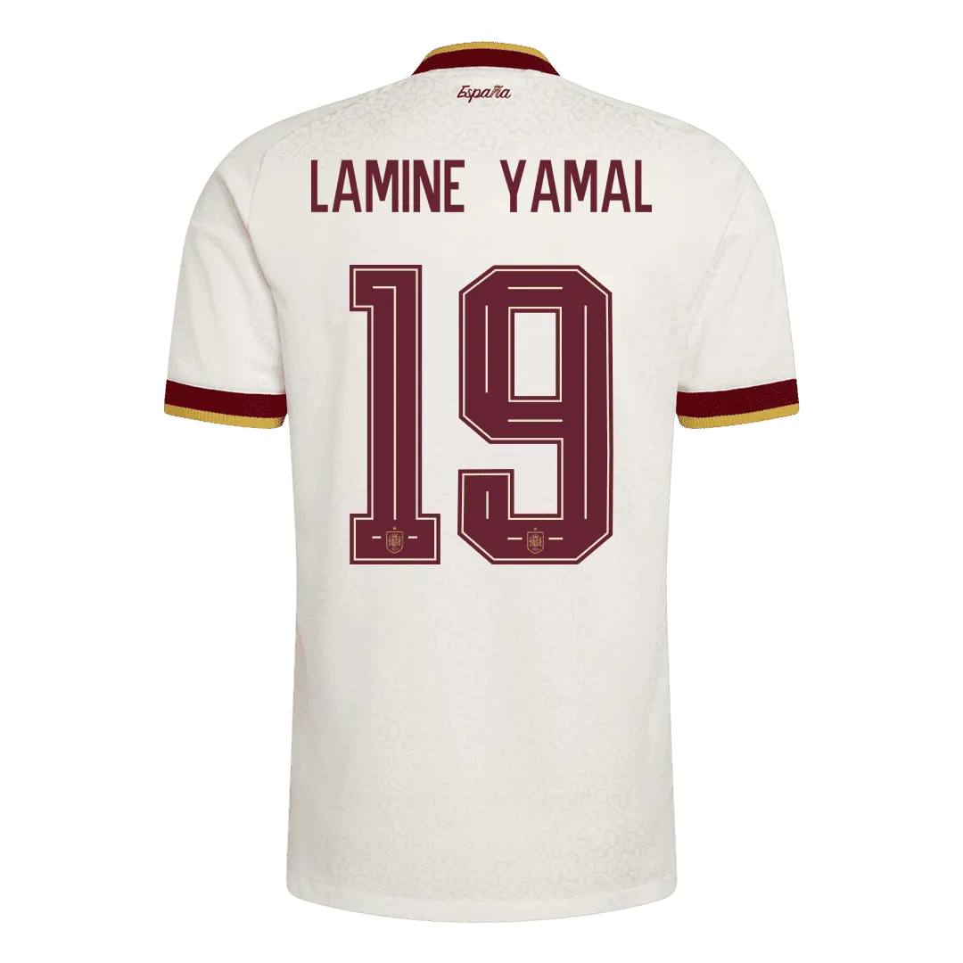 LAMINE YAMAL #19 La Roja Away Winner Jersey 2026 World Cup