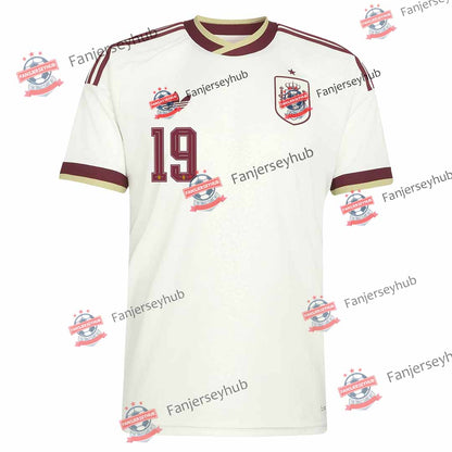 Lamine Yamal #19 La Roja Away Soccer Jersey 2026 World Cup