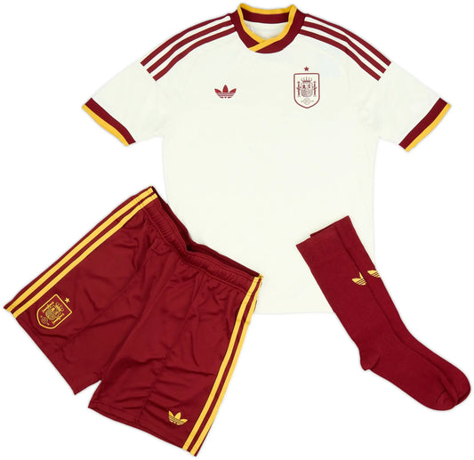 Spain Kid's 2026 Away Full Soccer Kit - Jersey+Shorts+Socks