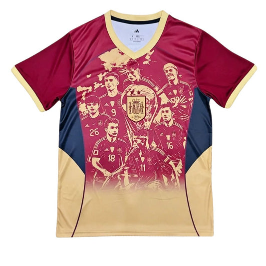 España Camiseta Prepartido Fútbol Camiseta Mundial 2026