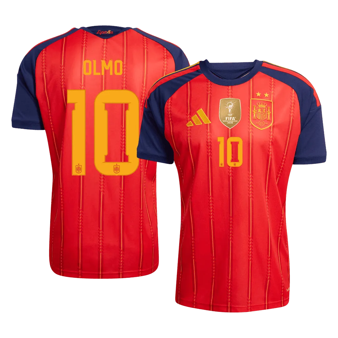 OLMO #10 Spain Home Winner Jersey 2026 World Cup