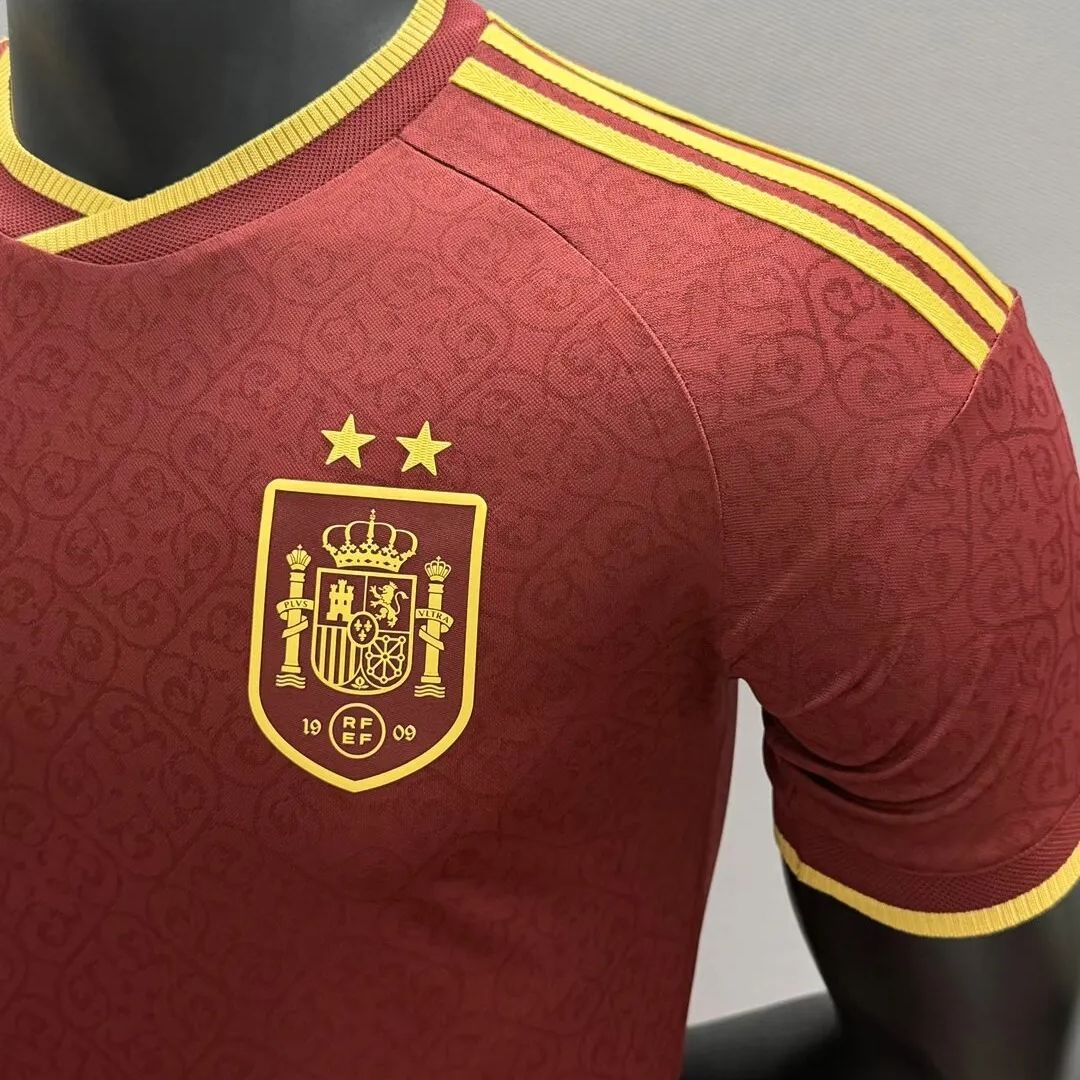 Spain 2 Stars Special Player Version Jersey 2026 World Cup Red