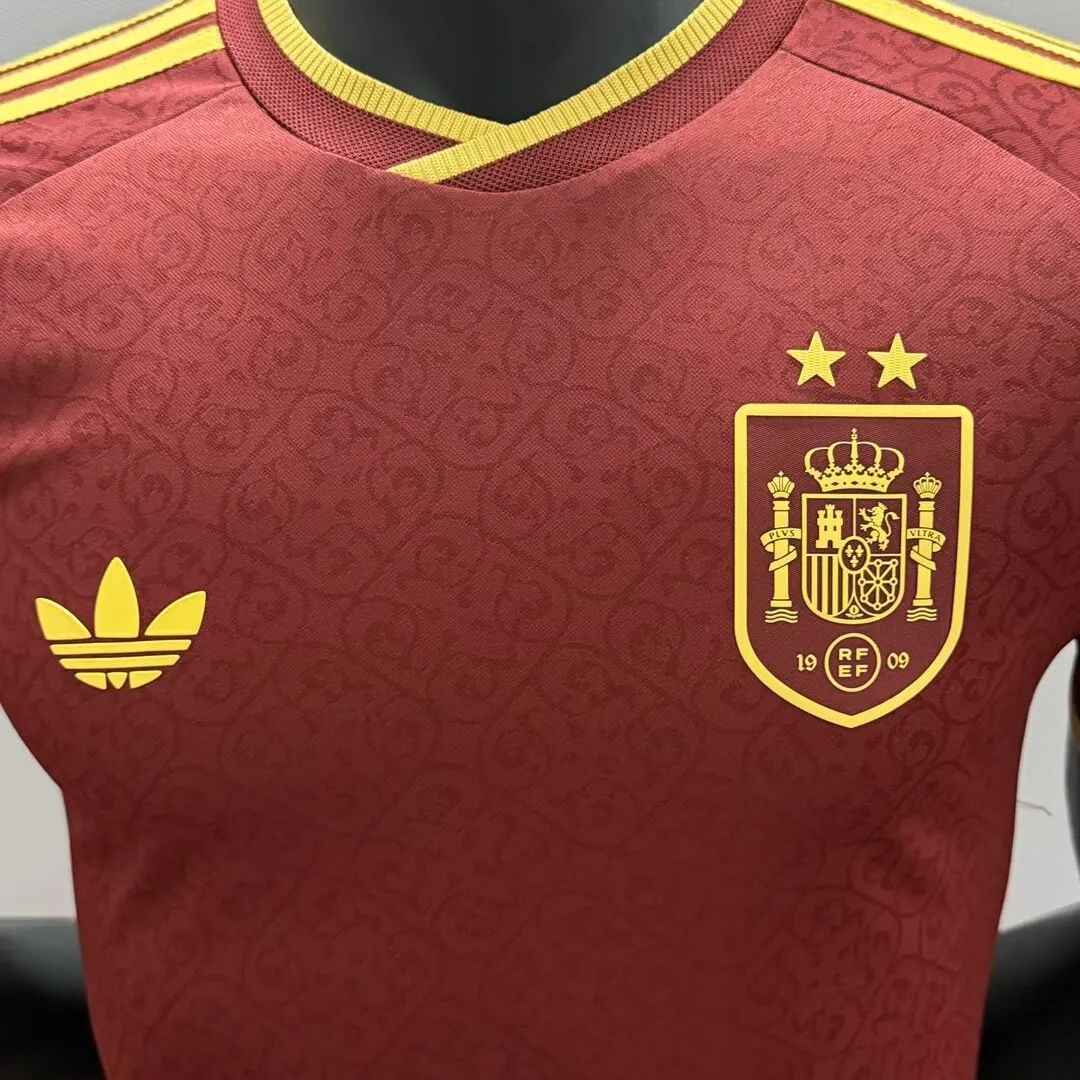 Spain 2 Stars Special Player Version Jersey 2026 World Cup Red