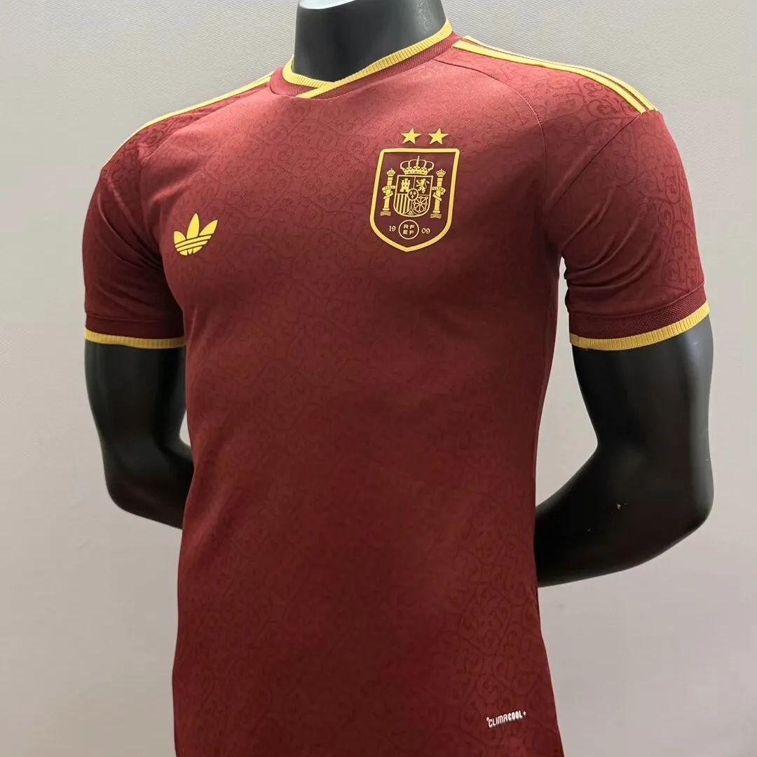 Spain 2 Stars Special Player Version Jersey 2026 World Cup Red