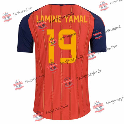 LAMINE YAMAL #19 La Roja Home Soccer Jersey 2026 World Cup