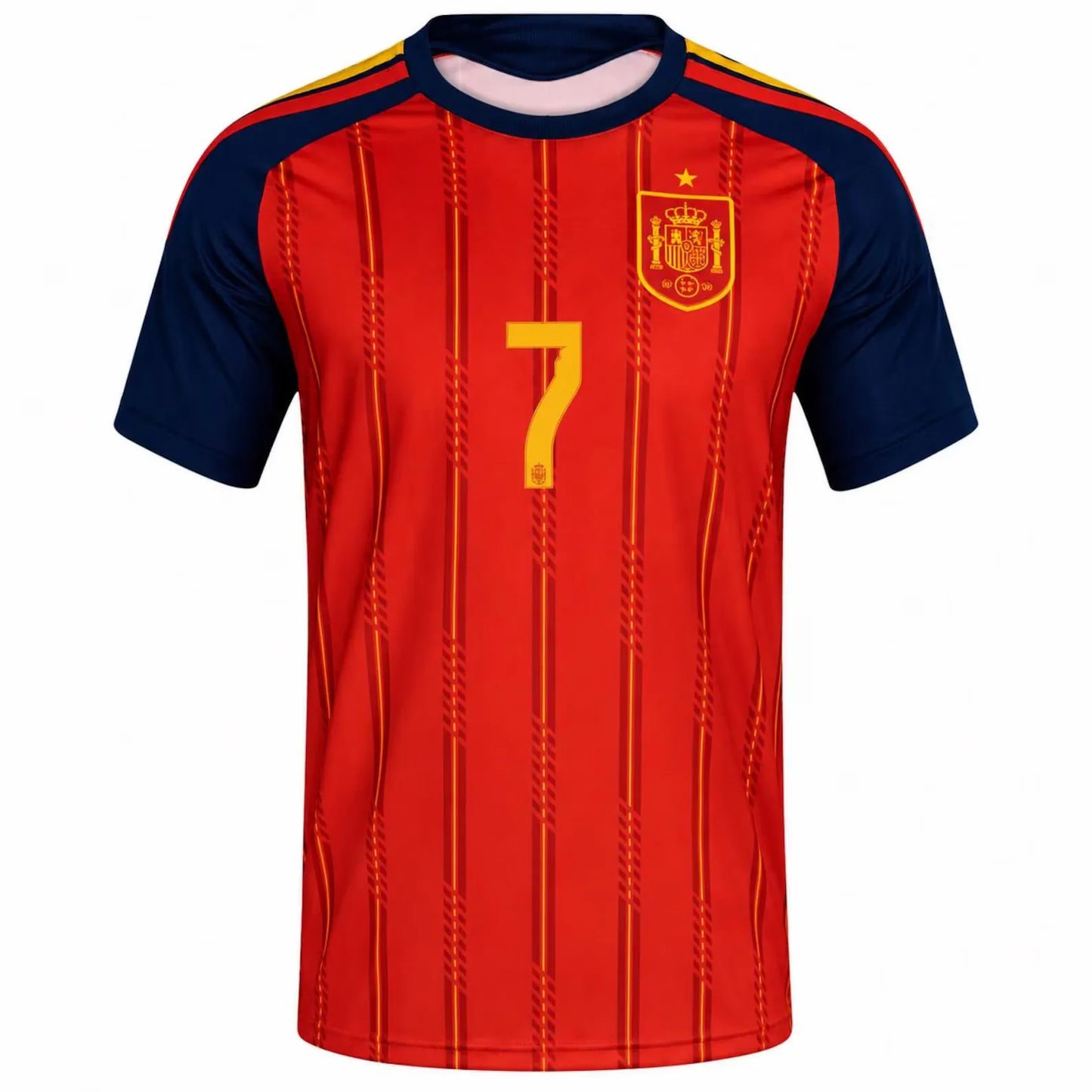 Ferran #7 Spain Home Soccer Jersey 2026 World Cup