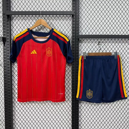 Kit de fútbol local de España - Camiseta + Pantalones cortos Mundial 2026