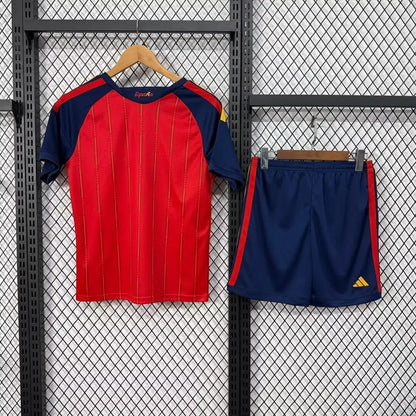 Kit de fútbol local de España - Camiseta + Pantalones cortos Mundial 2026