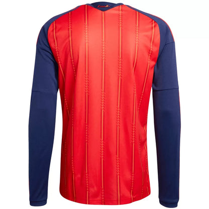 Camiseta de fútbol de manga larga de la selección española de fútbol de la Copa Mundial 2026