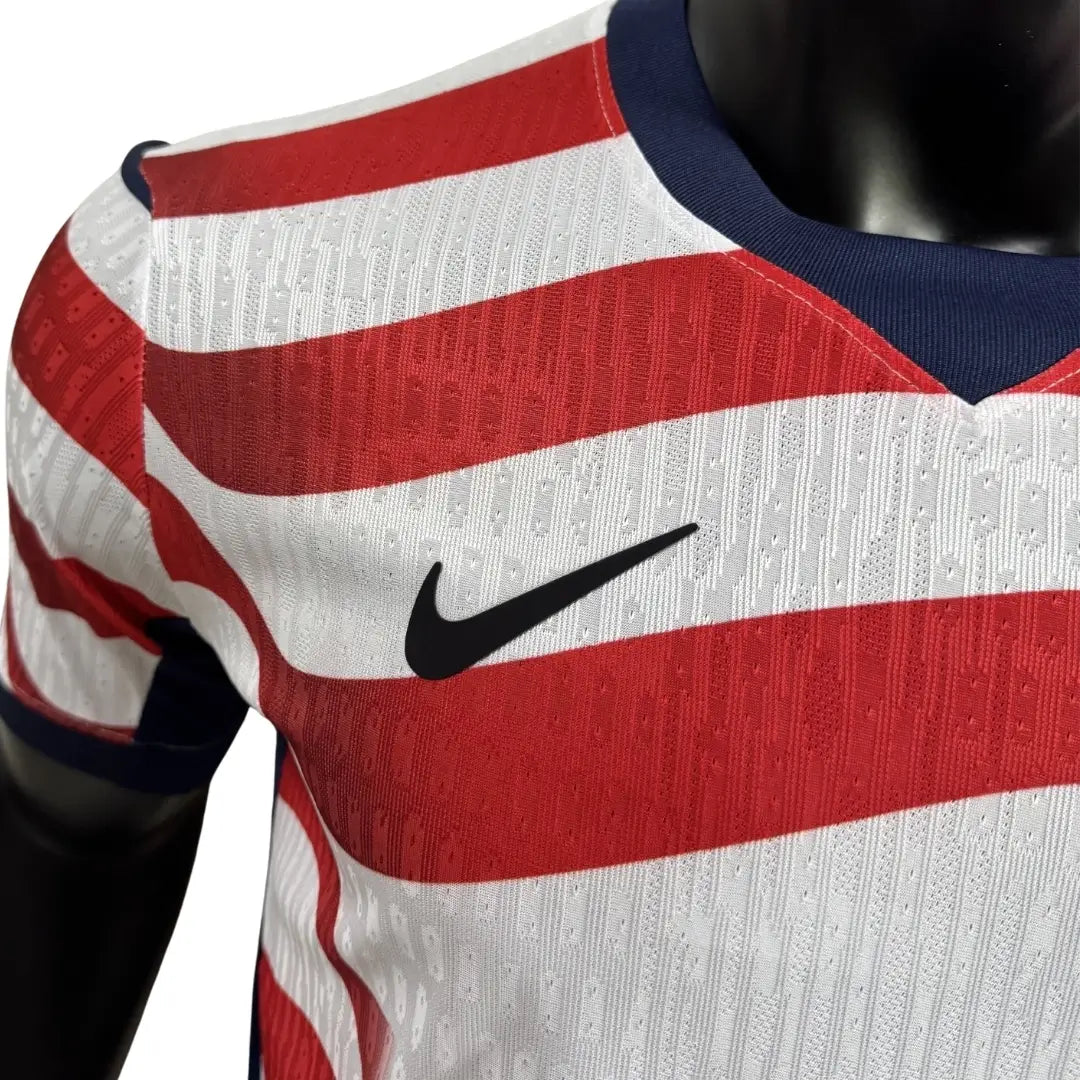 USMNT USA Outlaws Versión Jugador Camiseta Local Fútbol Mundial 2026 Rayas