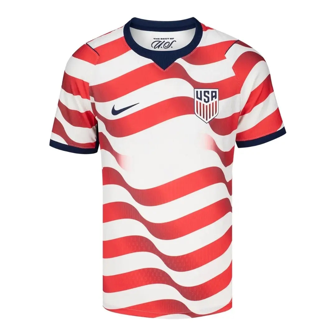 USMNT USA Outlaws Versión Jugador Camiseta Local Fútbol Mundial 2026 Rayas