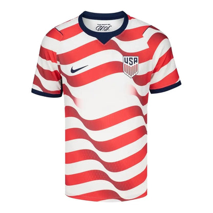 USMNT USA Outlaws Versión Jugador Camiseta Local Fútbol Mundial 2026 Rayas