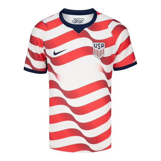 USMNT USA Outlaws Versión Jugador Camiseta Local Fútbol Mundial 2026 Rayas